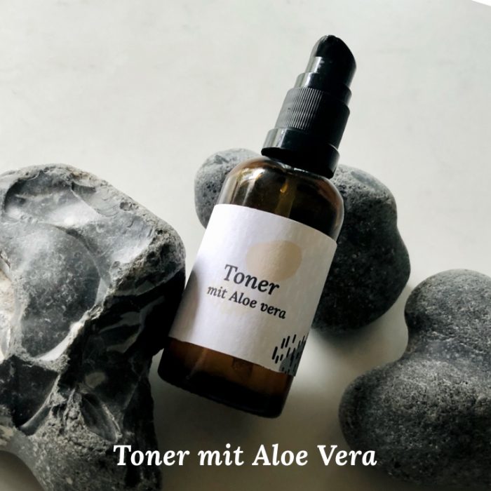 Toner mit Aloe vera